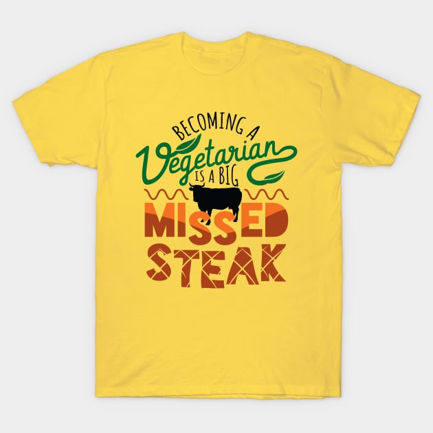 Vegetarian T-Shirt by TheDax